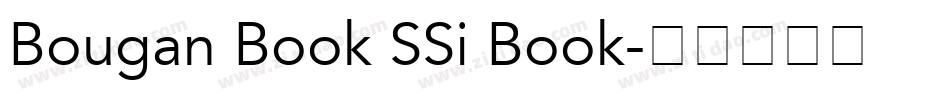 Bougan Book SSi Book字体转换